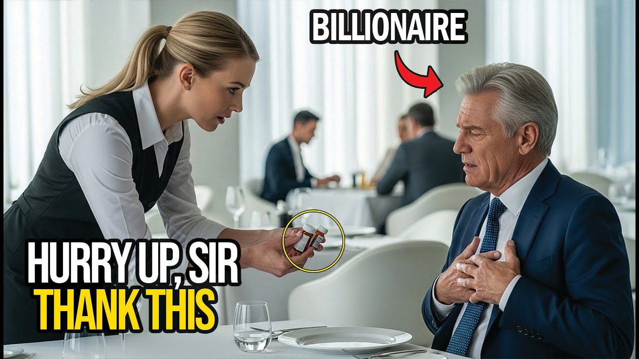 Waitress Spends Her Last $20 on Billionaire's Diabetic Attack Medicine — Then, Her Life Changes