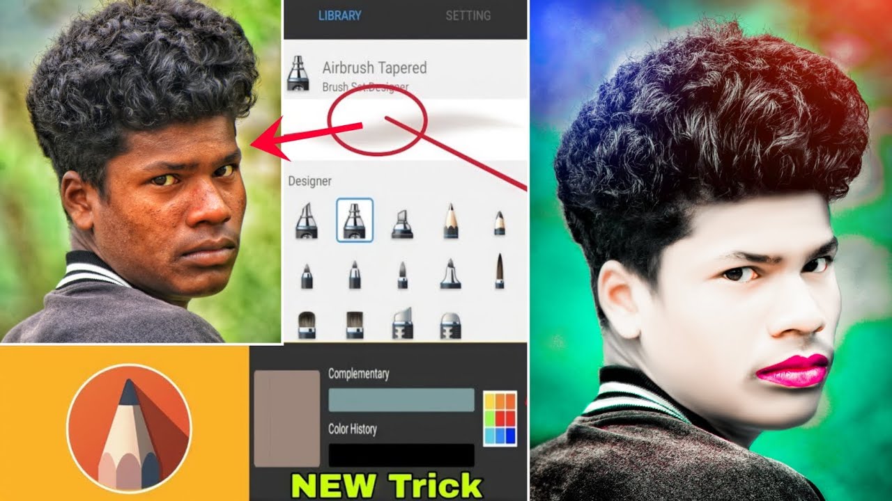 HDR face smooth skin whitening photo editing || face smooth kaise karta hai face smooth photo edite