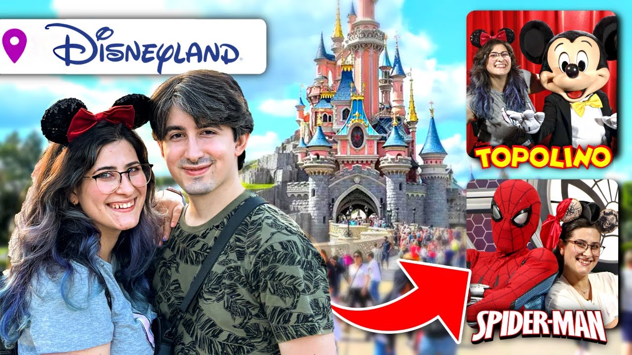 VIAGGIO a DISNEYLAND PARIS con il mio RAGAZZO 🏰 Sono senza PAROLE 😍