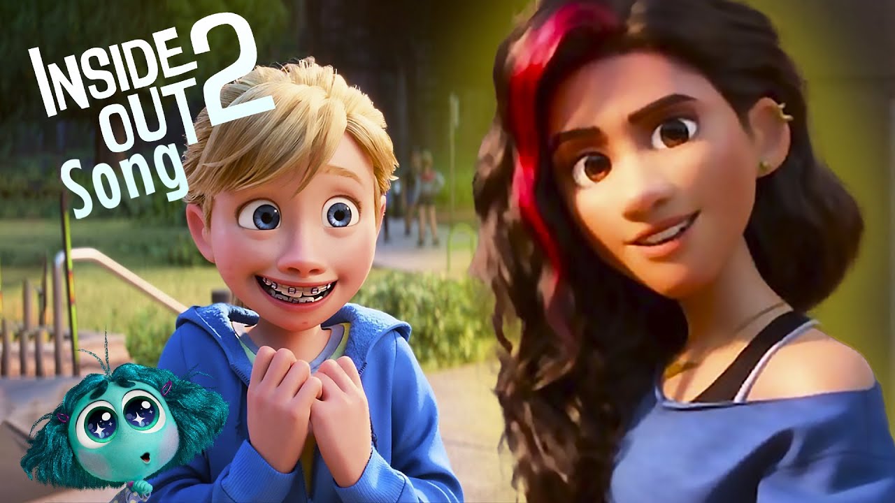 Val Ortiz Song 🥰 Riley's Сrush ❤️ Animated Music Video (Inside Out 2)