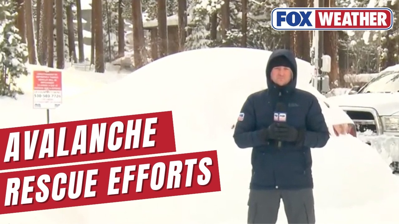 Rescue Efforts Underway For Missing Skiers In California Avalanche