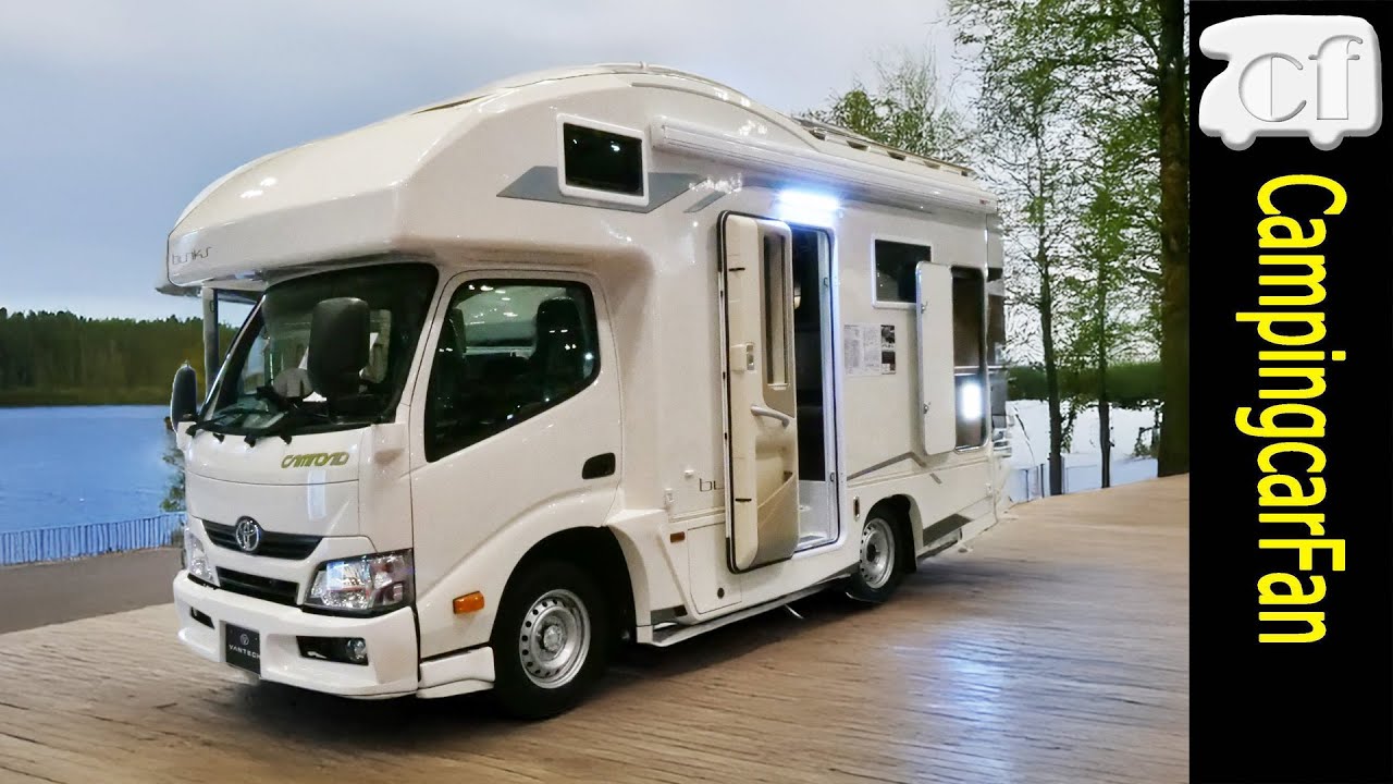 【コルドバンクス2026年モデル：バンテック】5x2mの駐車枠に収まるフル装備キャブコン
