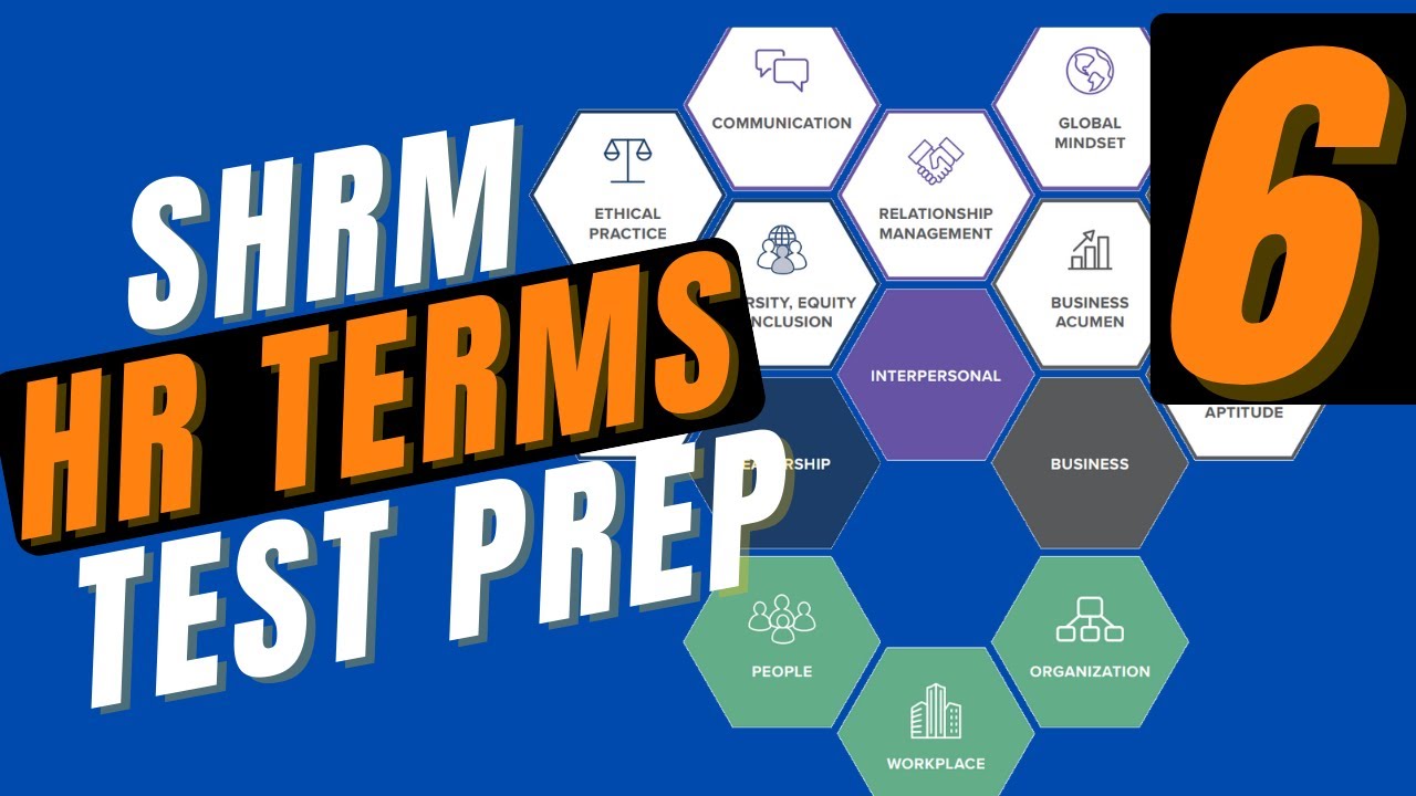 SHRM - HR Terms Explained - SHRM CP & SCP - Part 6