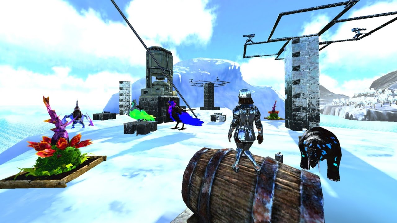 ARK MOBILE PVP 2026 РЕЙД ПОСТРОЙКА ПРИРУЧЕНИЕ