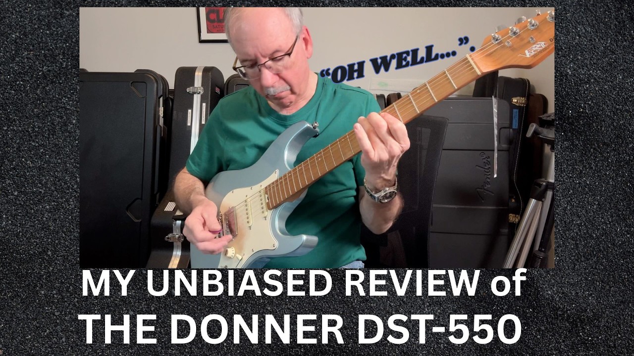 DONNER DST 550 ELECTRIC GUITAR -MY UNBIASED REVIEW: The Good And The Bad.