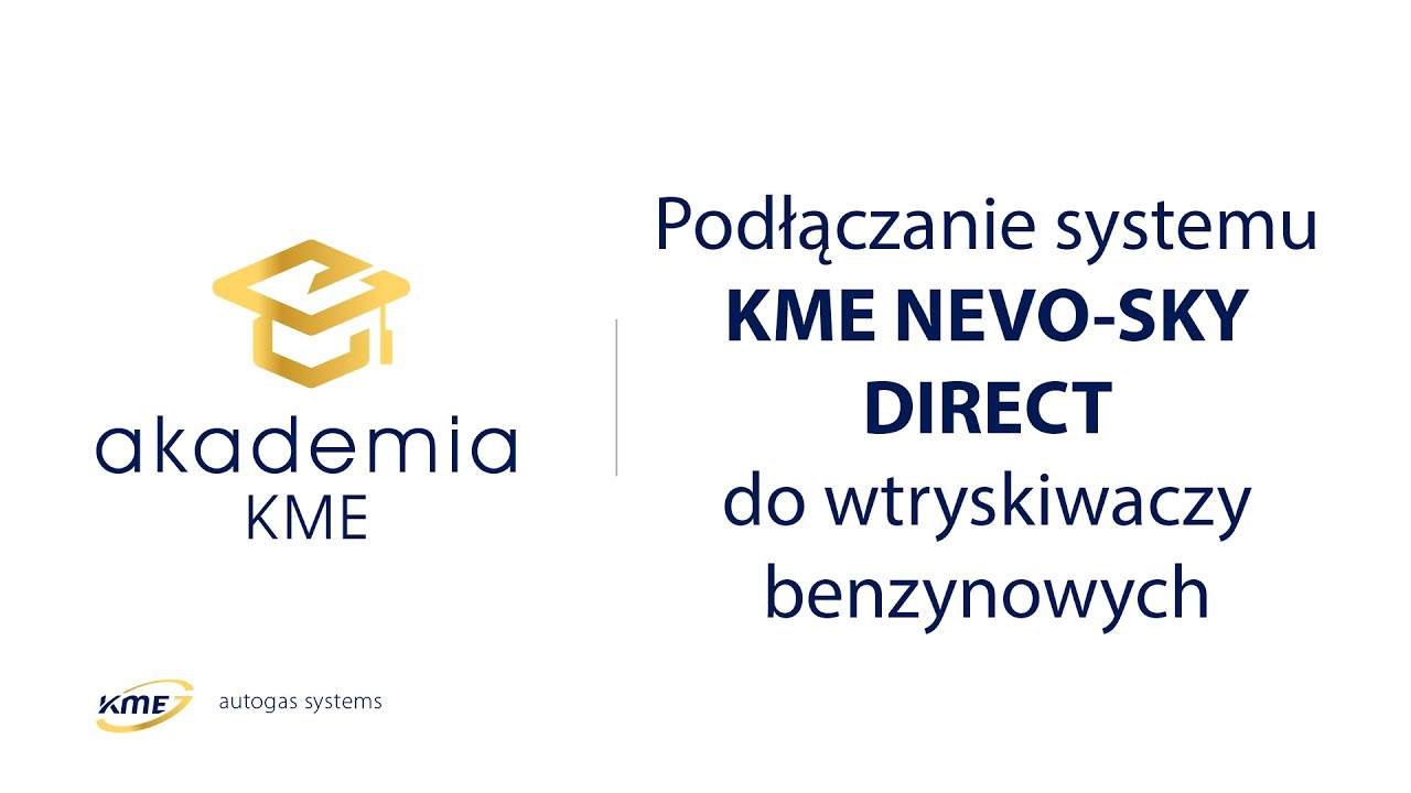 Podłączanie systemu KME NEVO-SKY DIRECT do wtryskiwaczy benzynowych