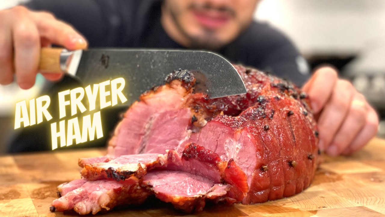 Making Air Fryer Ham | Honey Glazed HAM in the Cosori Air Fryer