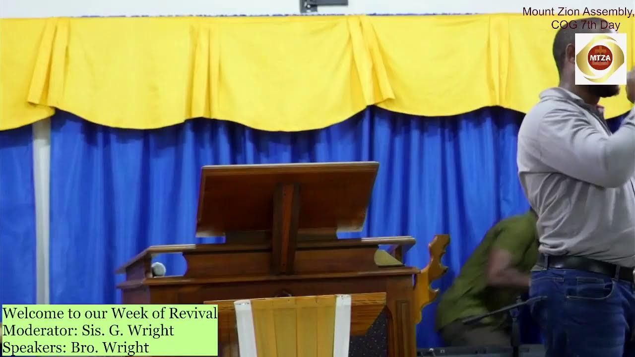 Mount Zion Assembly 7th Day COG (MTZAssembly) Live Stream