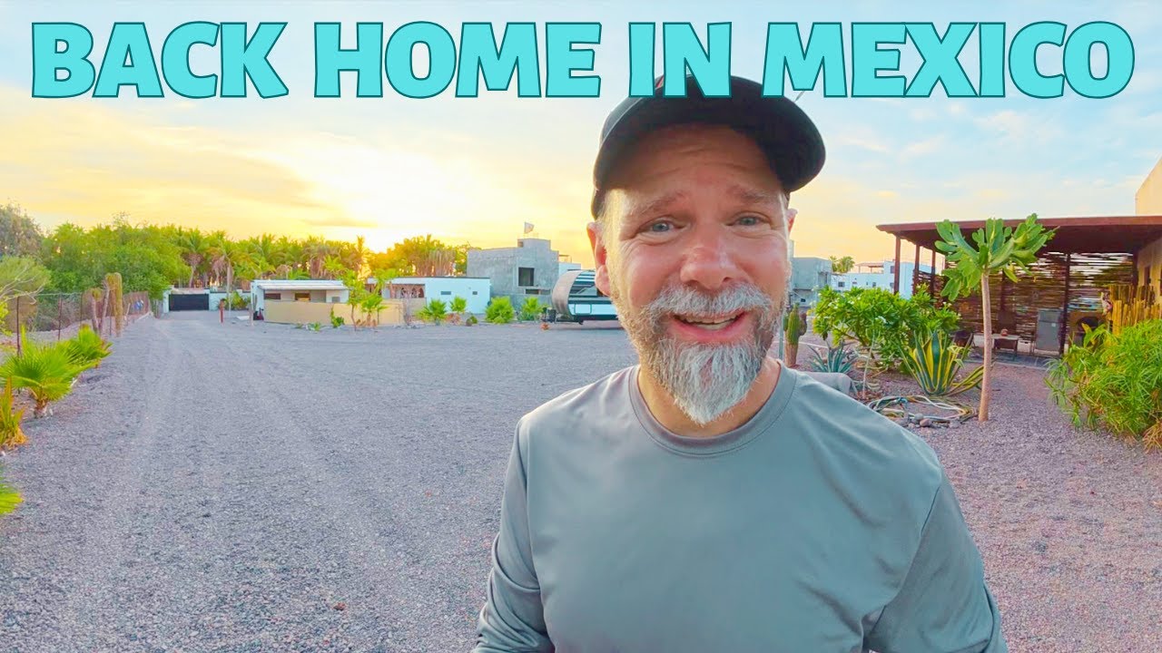 Back Home at Pufferfish Villas in Loreto Mexico!