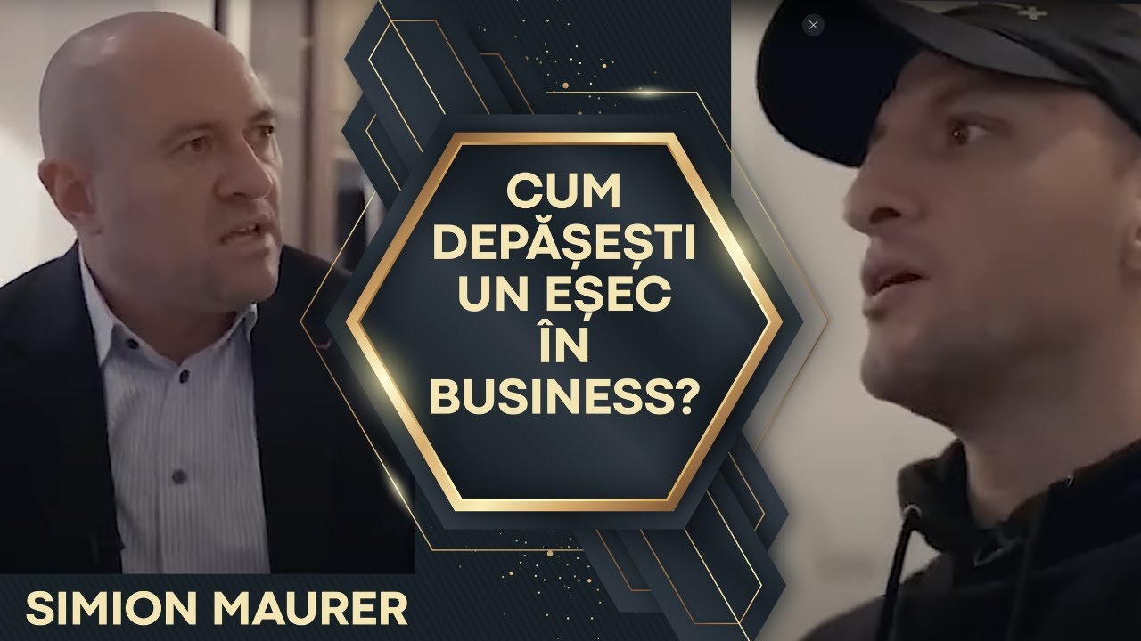 CUM DEPĂȘEȘTI UN EȘEC &Icirc;N BUSINESS?
