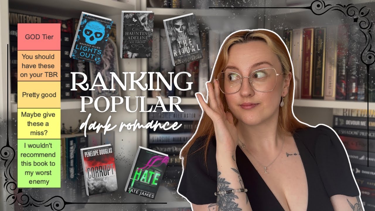 Tier Ranking Popular Dark Romance Books | Dark Romance Reads 🔪 ❤️ 
