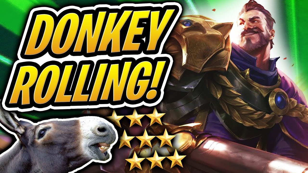 HOW TO WIN WITH DONKEY ROLLING?! | TFT | Teamfight Tactics | League of Legends Auto Chess