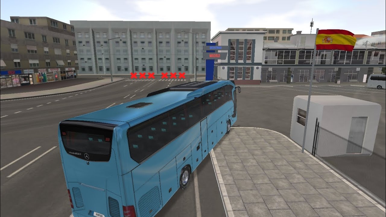 Bus simulator ultimate 🇪🇦 İspanya'da Barcelona Madrid seferi yaptım