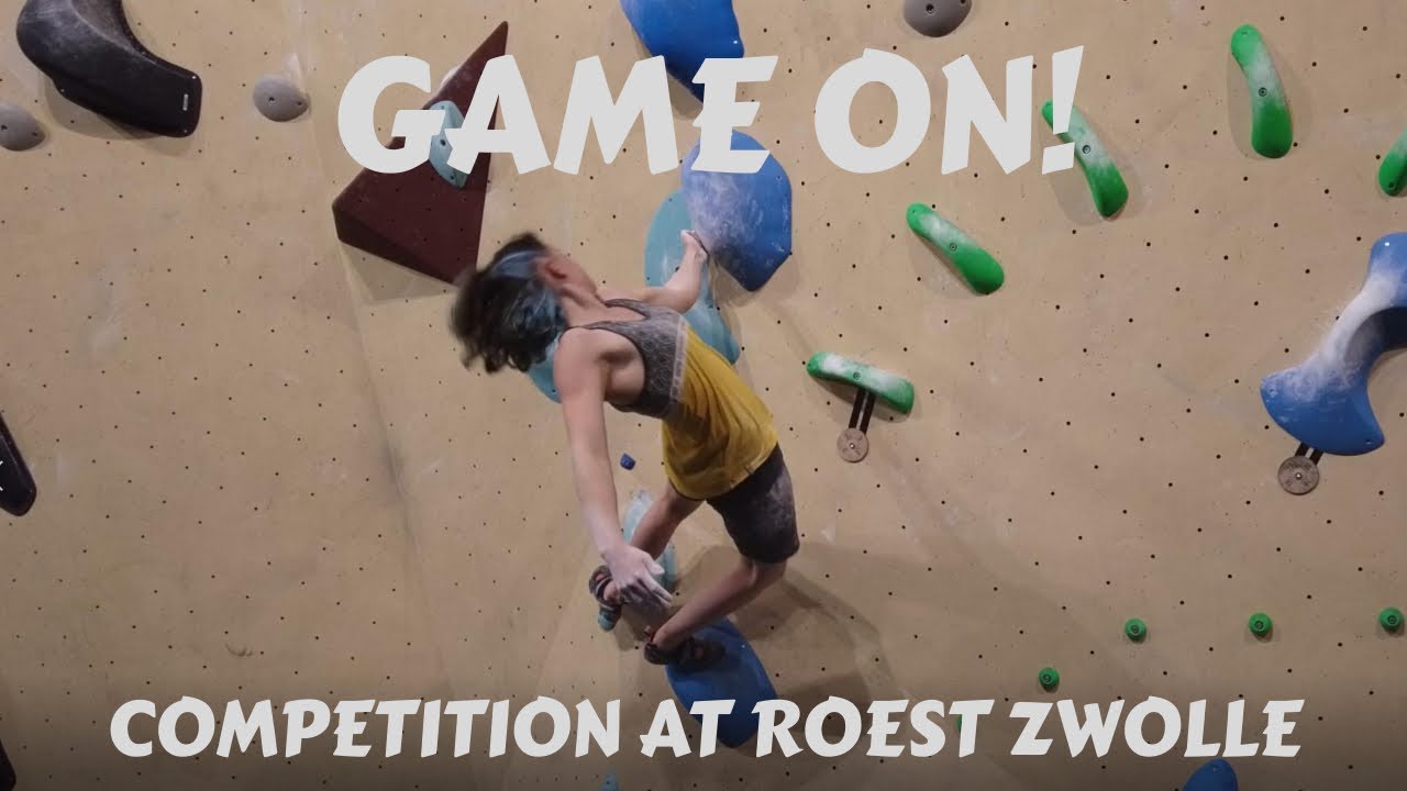 Competition at bouldergym Roest in Zwolle #86!