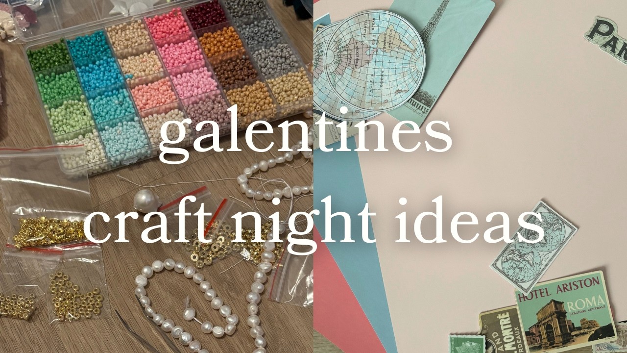 cute & crafty girls night ideas