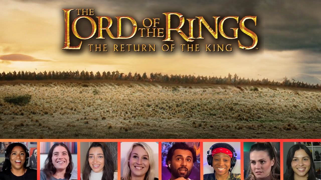 Reactors Reacting to THE RIDE OF THE ROHIRRIM | The Lord of the Rings: The Return of the King (2003)