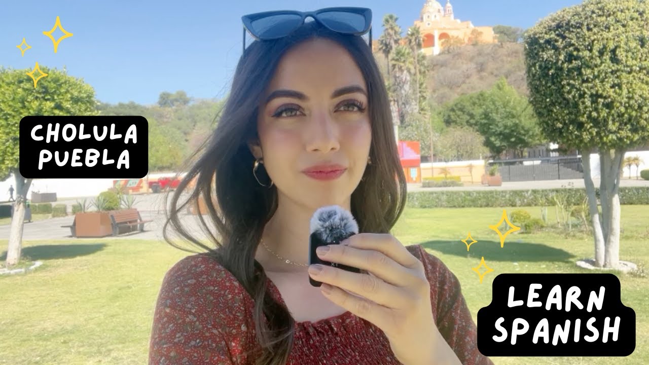 ⛪️The temple built on top of the world's largest pyramid | Learn Spanish and culture