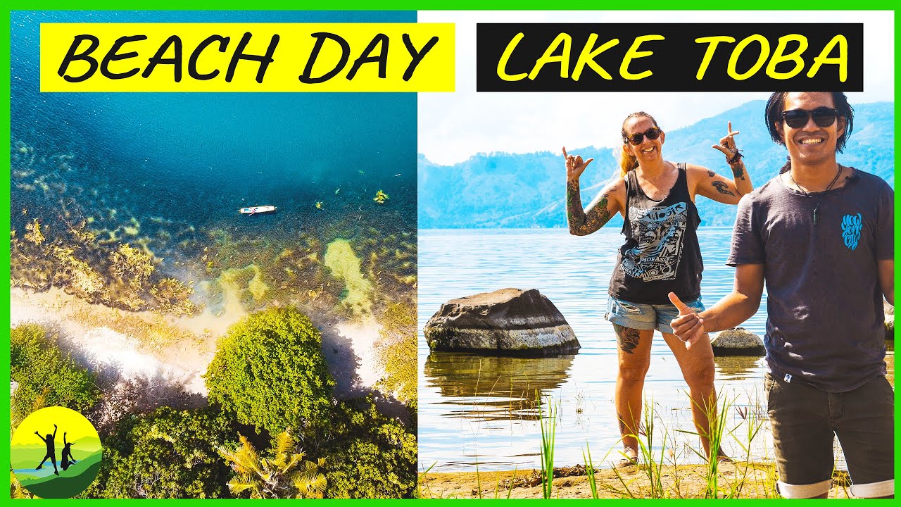 Discovering a Tropical Beach on the Lake &ndash; Lake Toba Vlog, Sumatra Indonesia