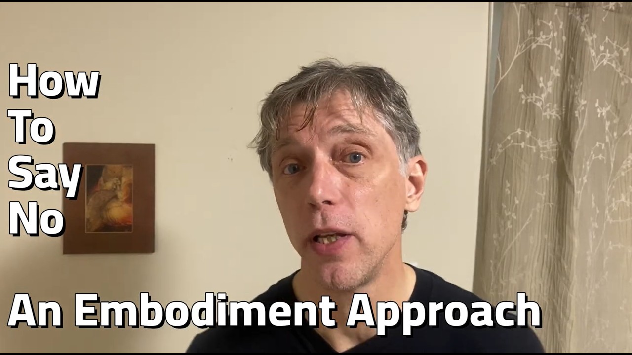 How to say No  An Embodiment Approach