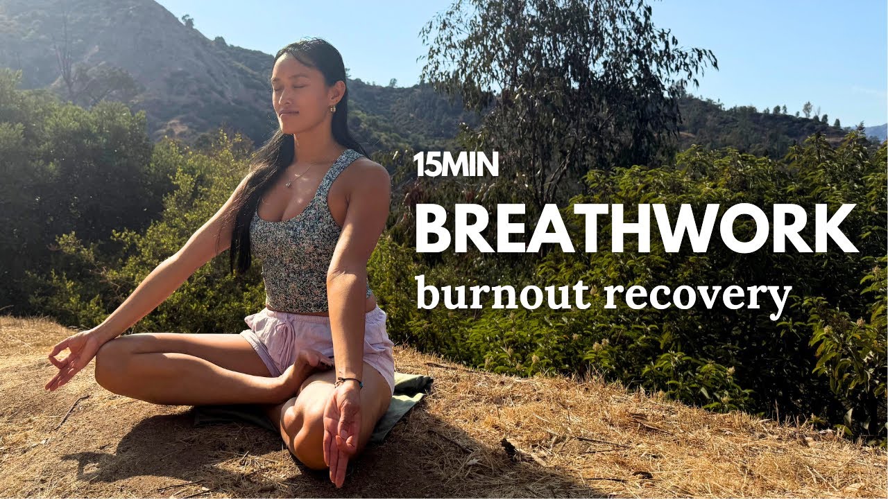 15 MIN Breathwork for Overstimulation, Burnout Recovery & Fatigue | 3 Rounds Coherent Breathing