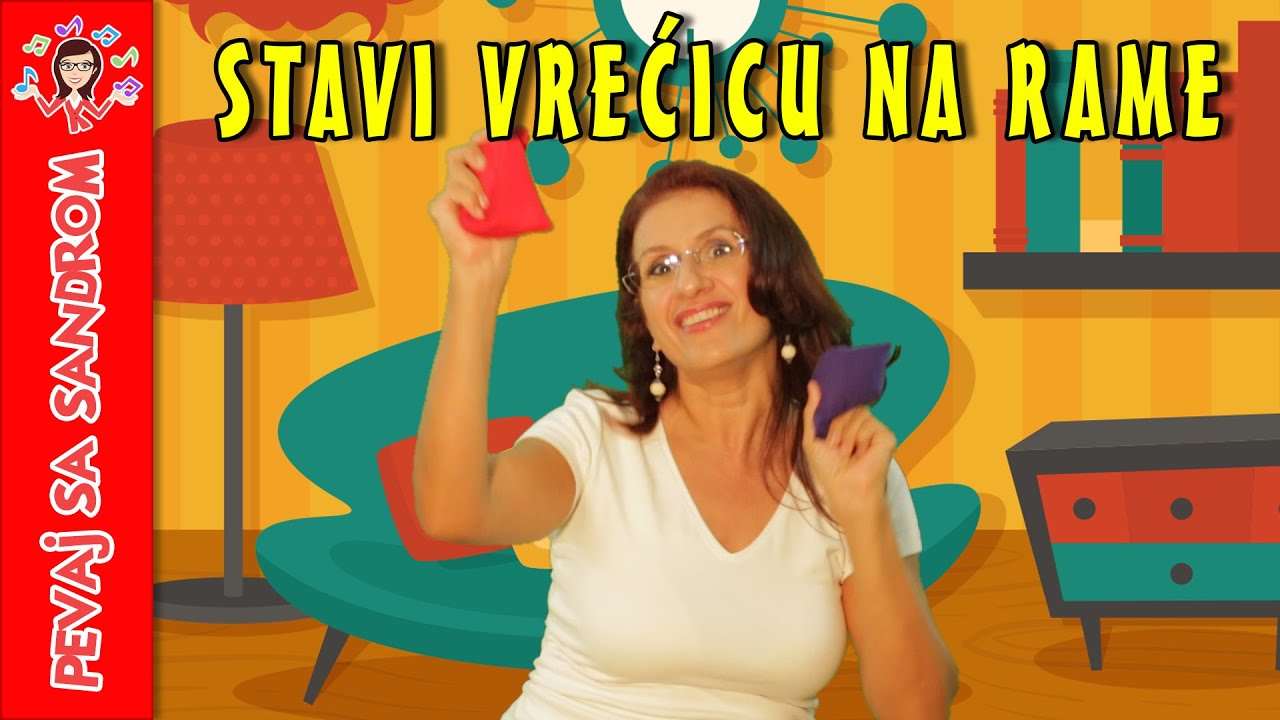 💖 Stavi vrećicu na rame 💖 Pevaj sa Sandrom | Dečije pesme | Dečije priče