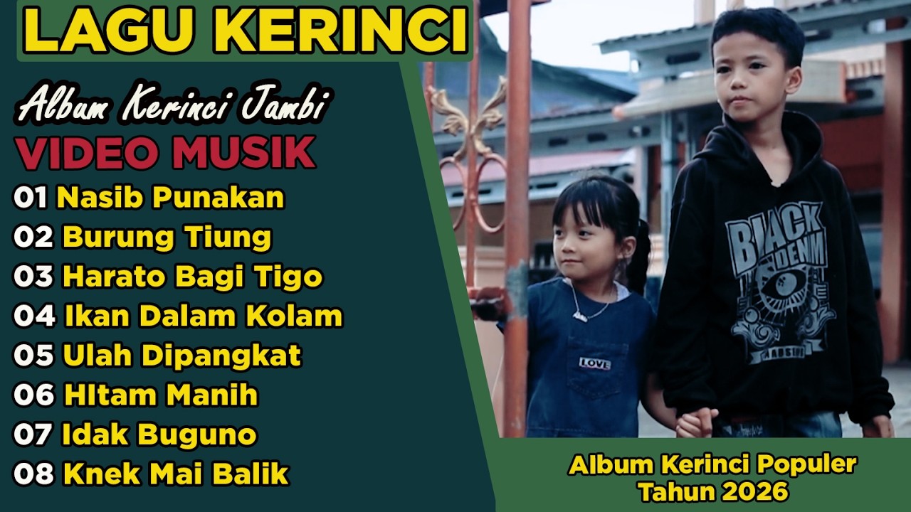 Video Musik Lagu Daerah Kerinci Jambi Full Album Nasib Punakan