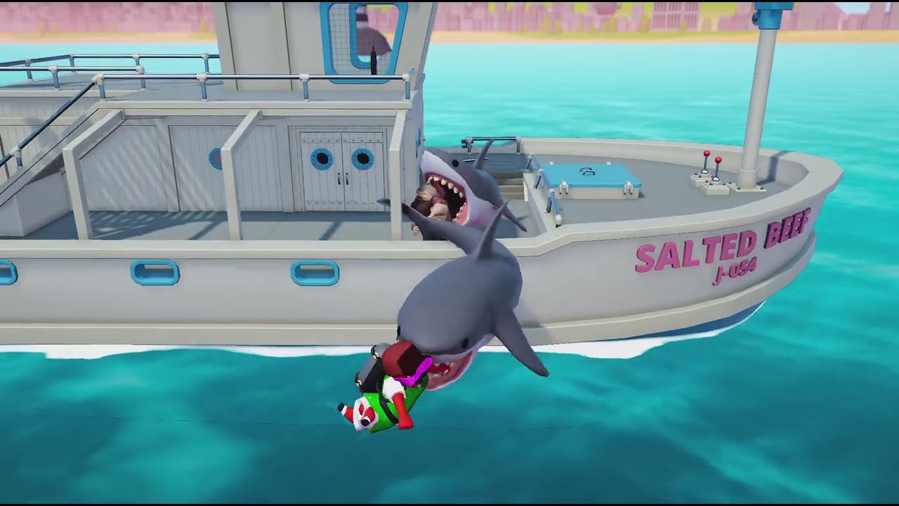 Gang Beasts I'm not hot baby I'm just big_