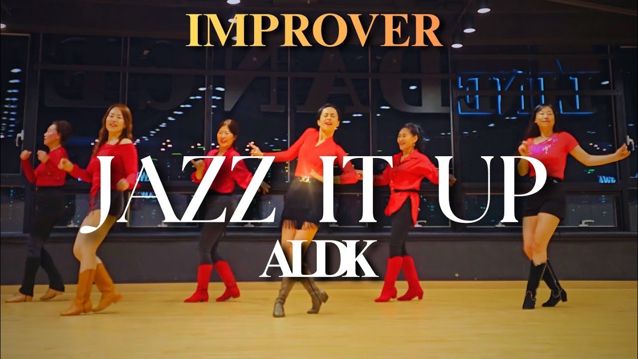 Jazz It Up Linedance Demo(재즈 잇 업)|Improver|ALDK|어썸라인댄스