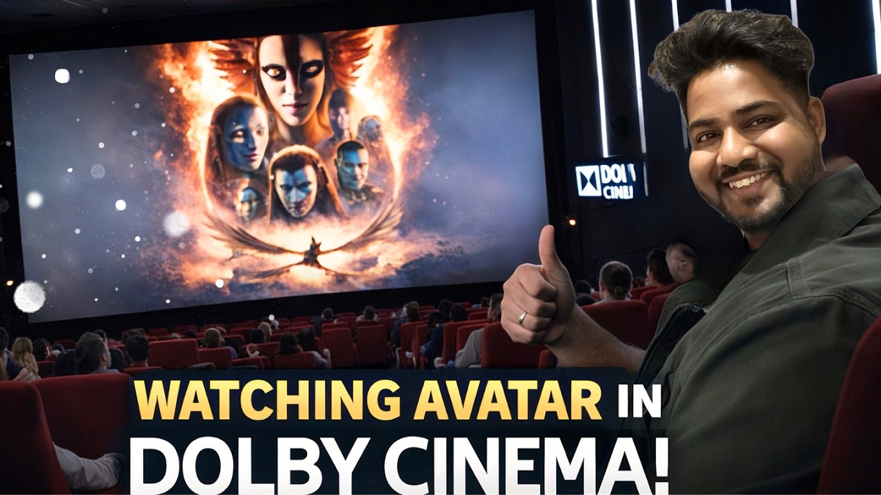 Experiencing India’s First Dolby Cinema In Pune 🤩 Watching Avatar Fire and Ash