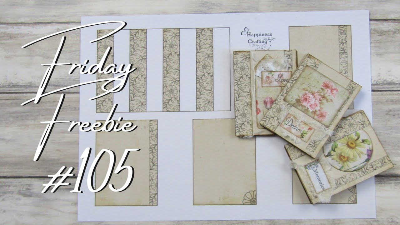 Mini Book - Friday Freebie #105