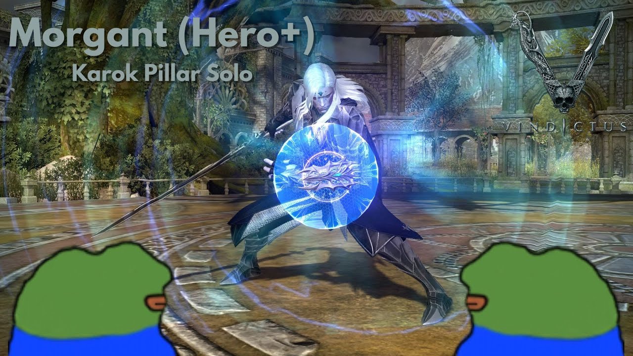 Vindictus EU Karok Pillar Morgant Hero Solo (7:55) 마영전 유럽 기둥 카록 모르간트 솔로