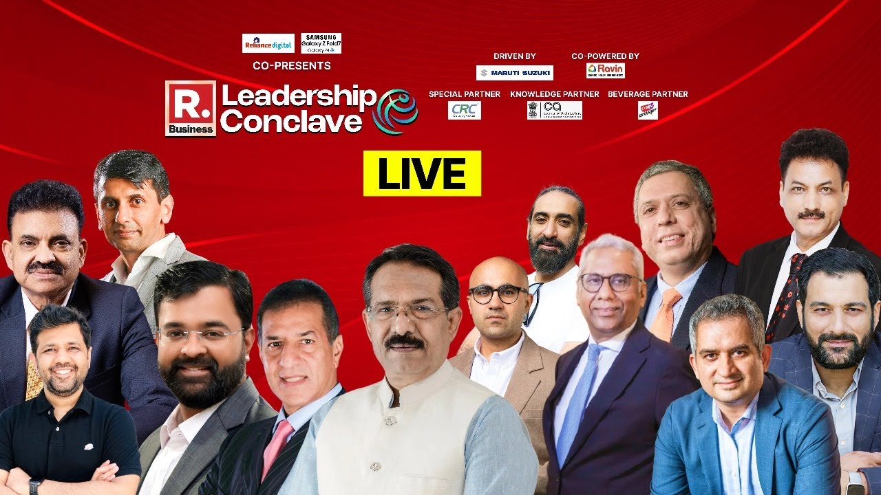 Republic Business Leadership Conclave LIVE: Reimagining India's Growth Strategy With Market Leaders