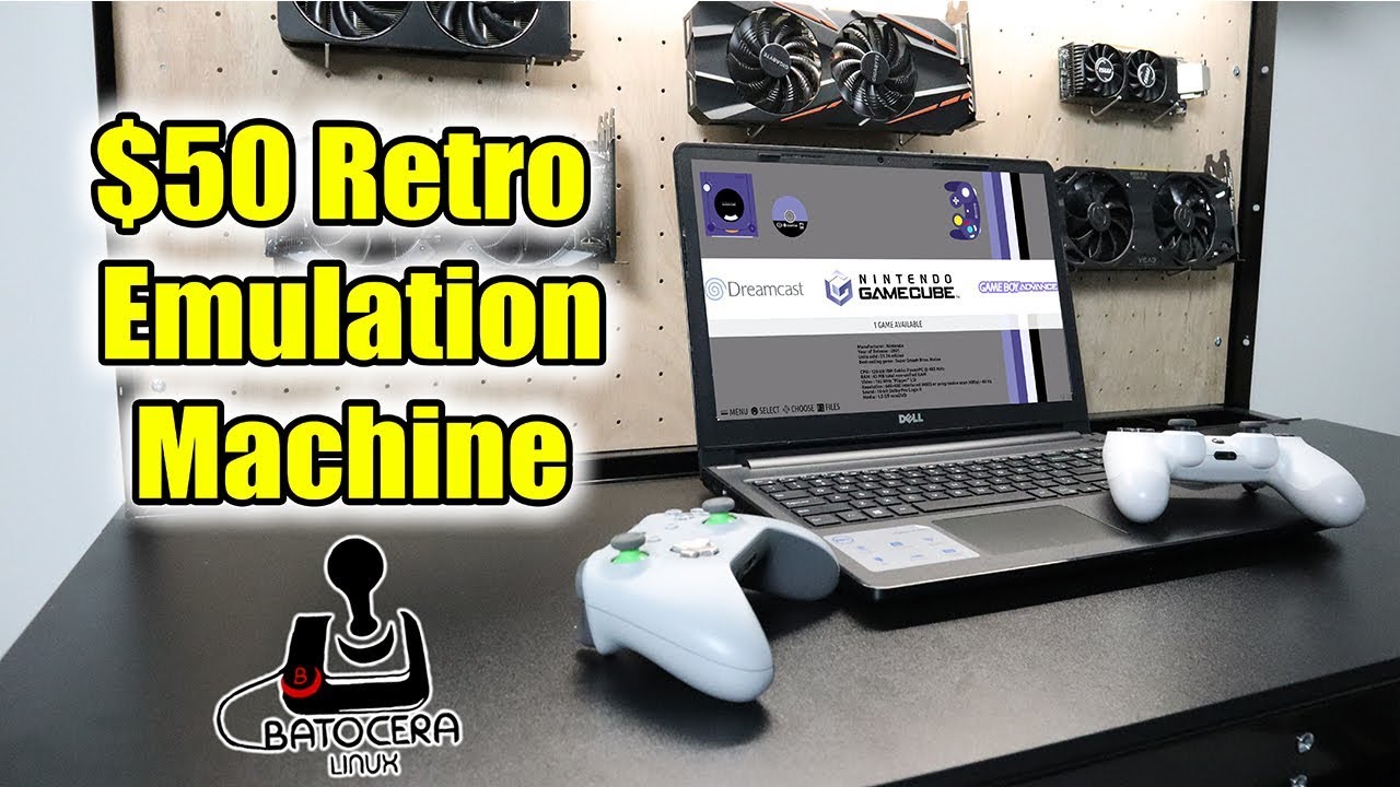 Turning a Used $50 Laptop into A Retro Emulation Machine