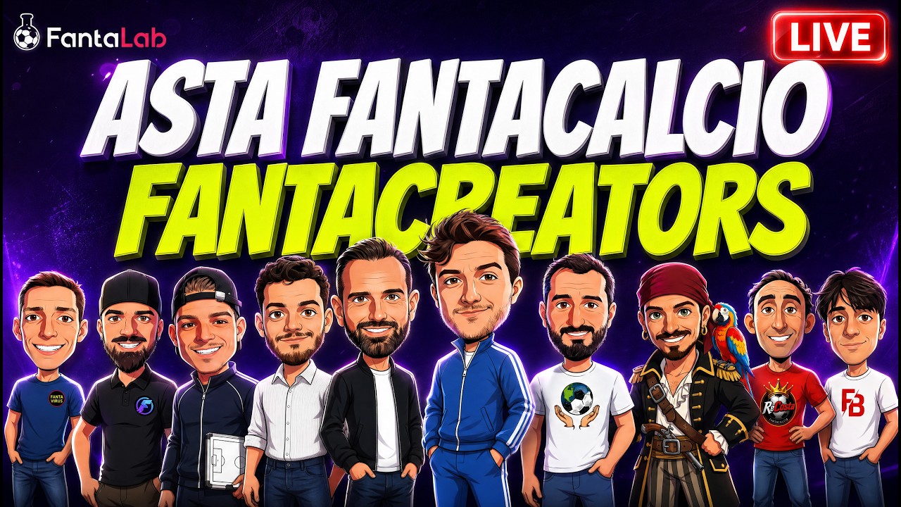 ASTA FANTACALCIO LIVE | FANTALAB CREATORS 26/27