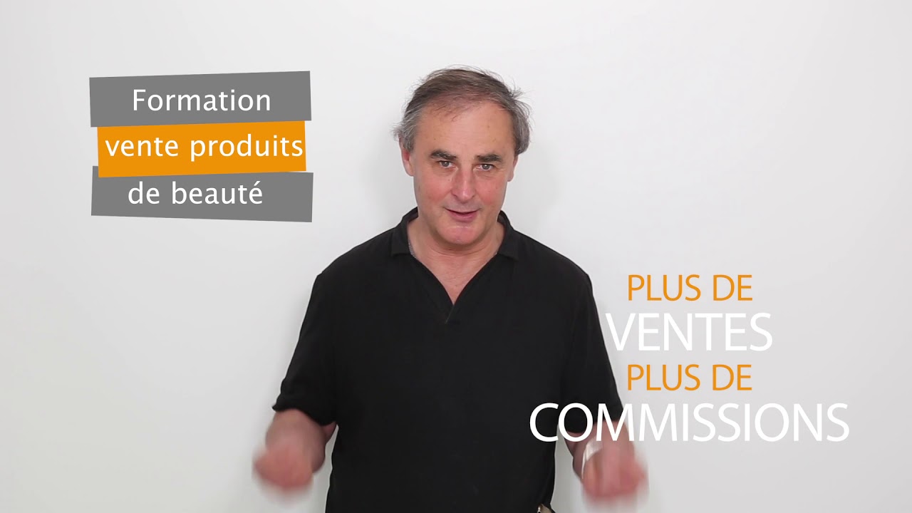Formation vente produits de beaut&eacute;