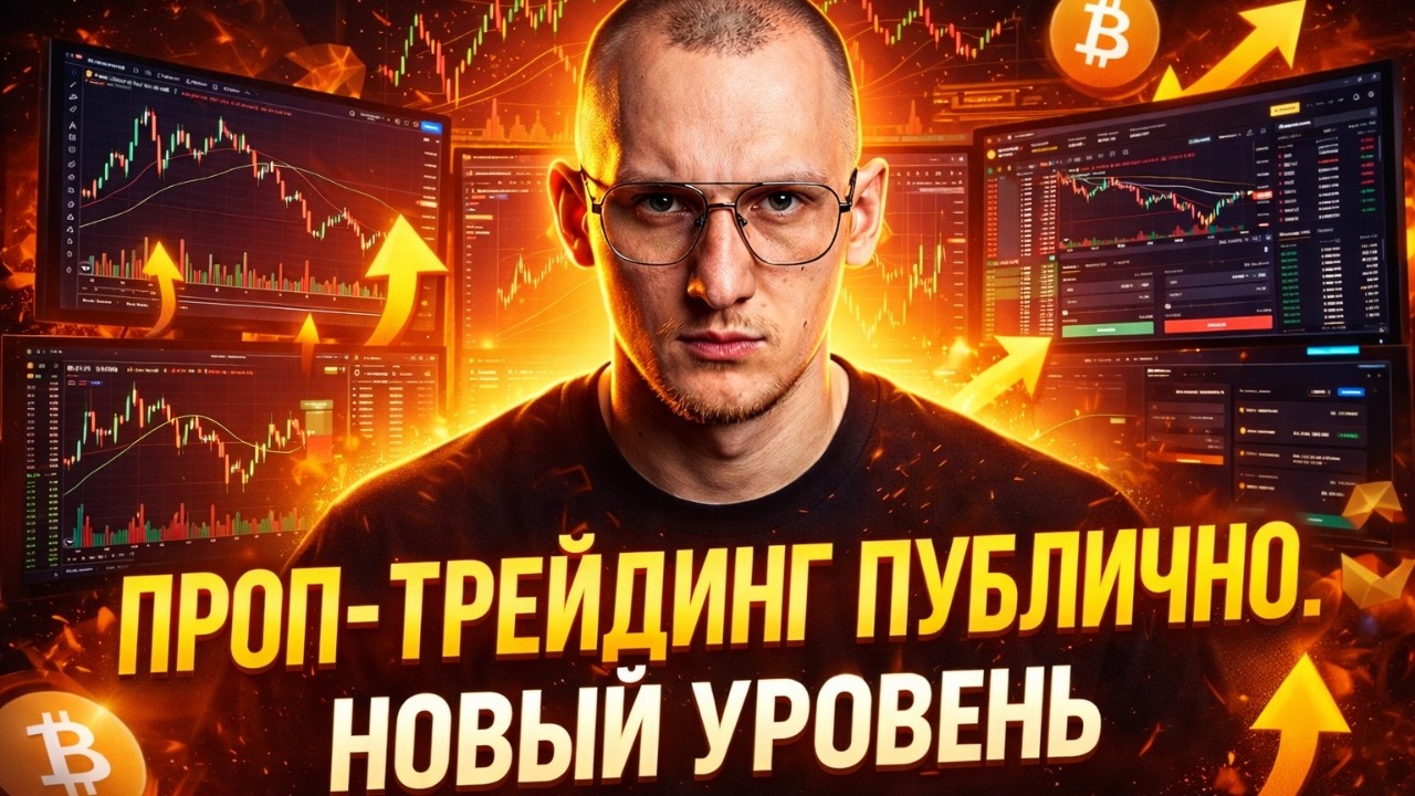 Проп трейдинг публично  Новый уровень