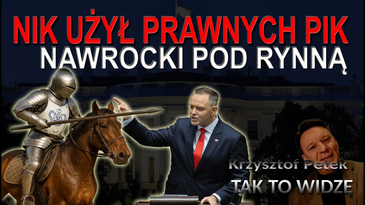 NIK użył pik. Nawrocki pod rynną...
