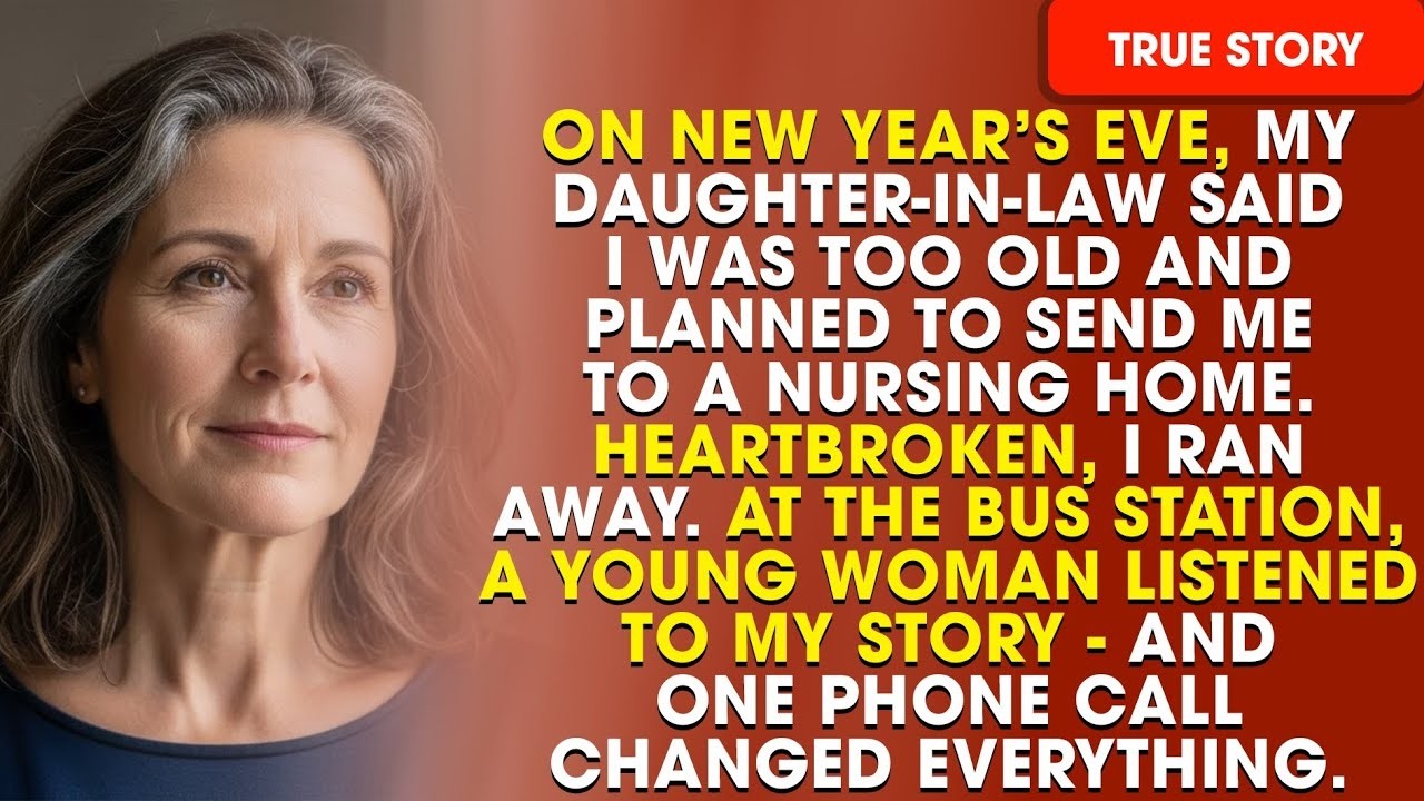 On New Year’s Eve, My DIL Said  “You’re Useless — We’re Putting You in a Nursing Home ” So I…