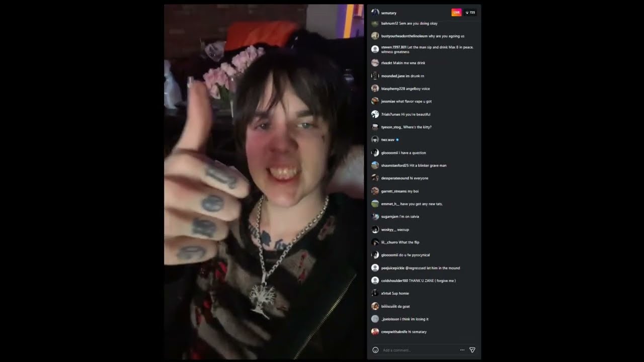Sematary Instagram Live 02/01/2026