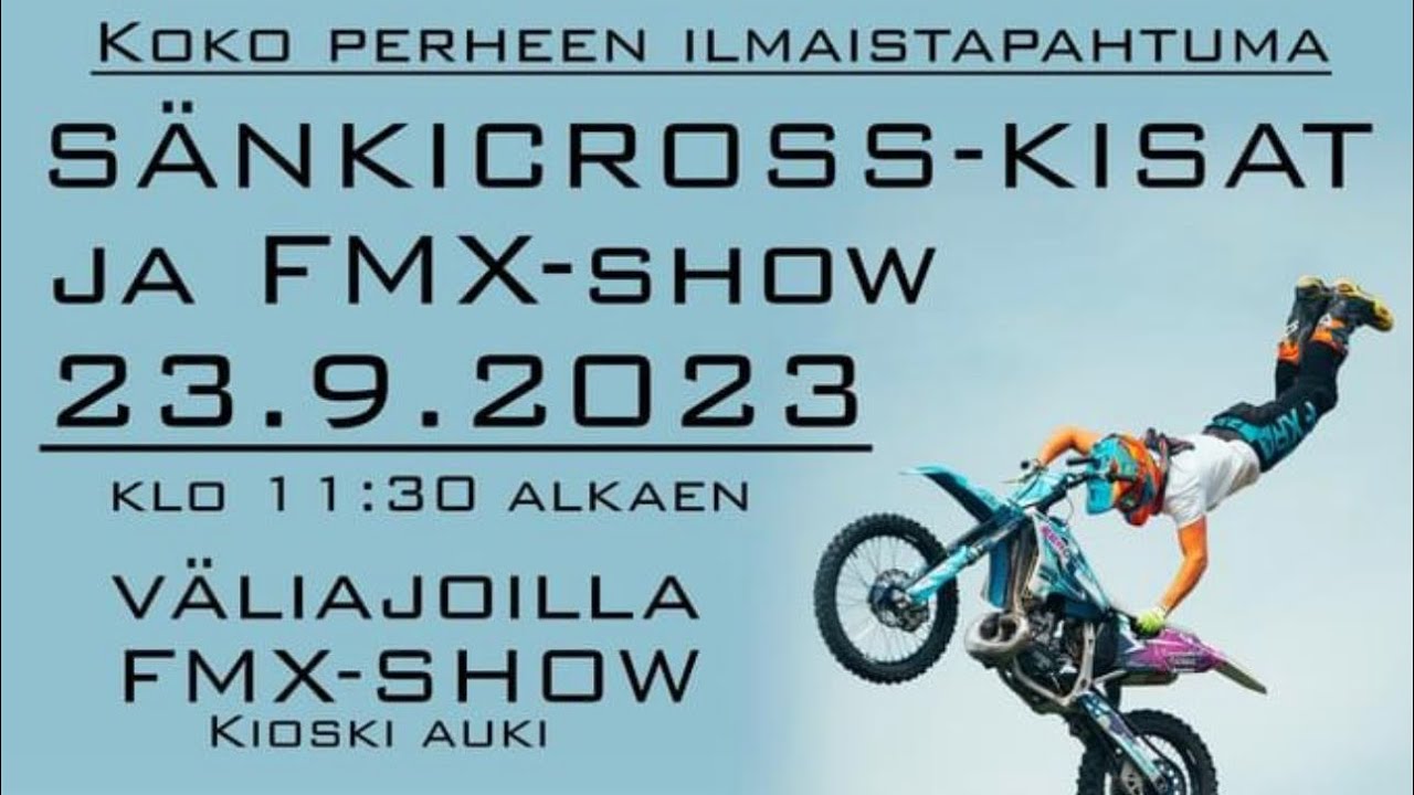Sänkicross 2023 Ilmajoki aftermovie