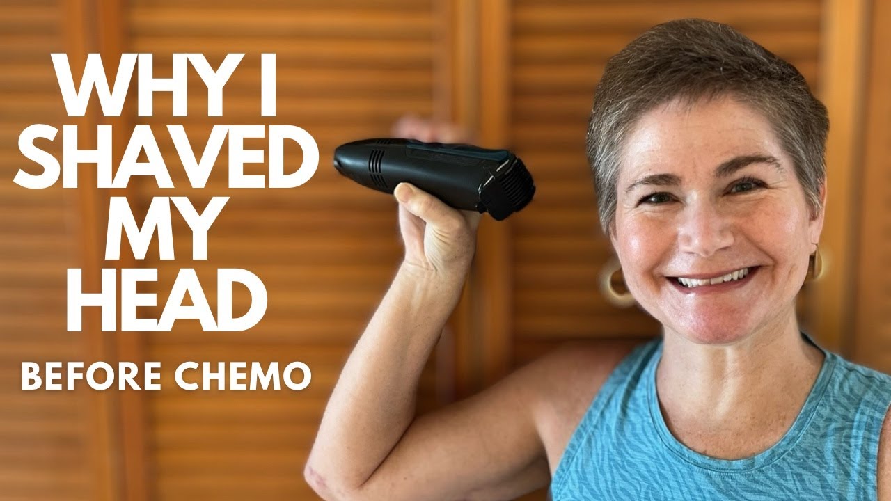 Shaving my head before chemotherapy | Why do you have to shave your head for chemo | #cancersurvivor