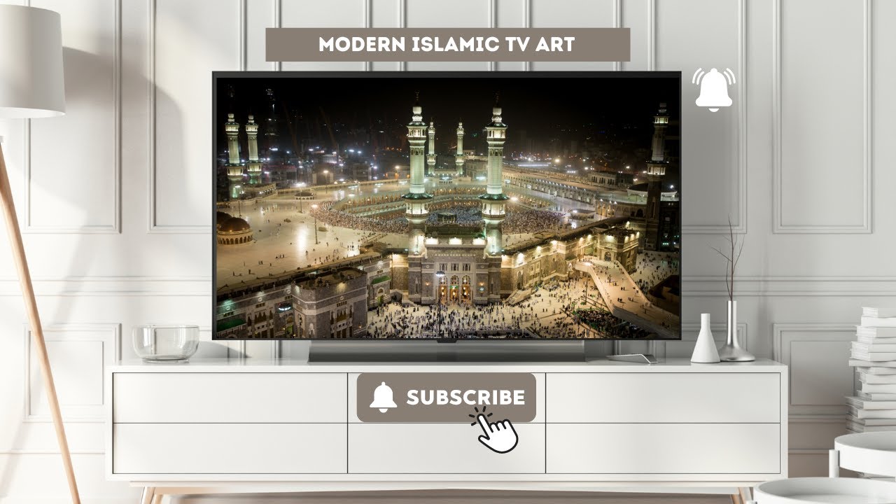 KAABA WITH QURAN 4K SCRENNSAVER FRAME MECCA MEKKA