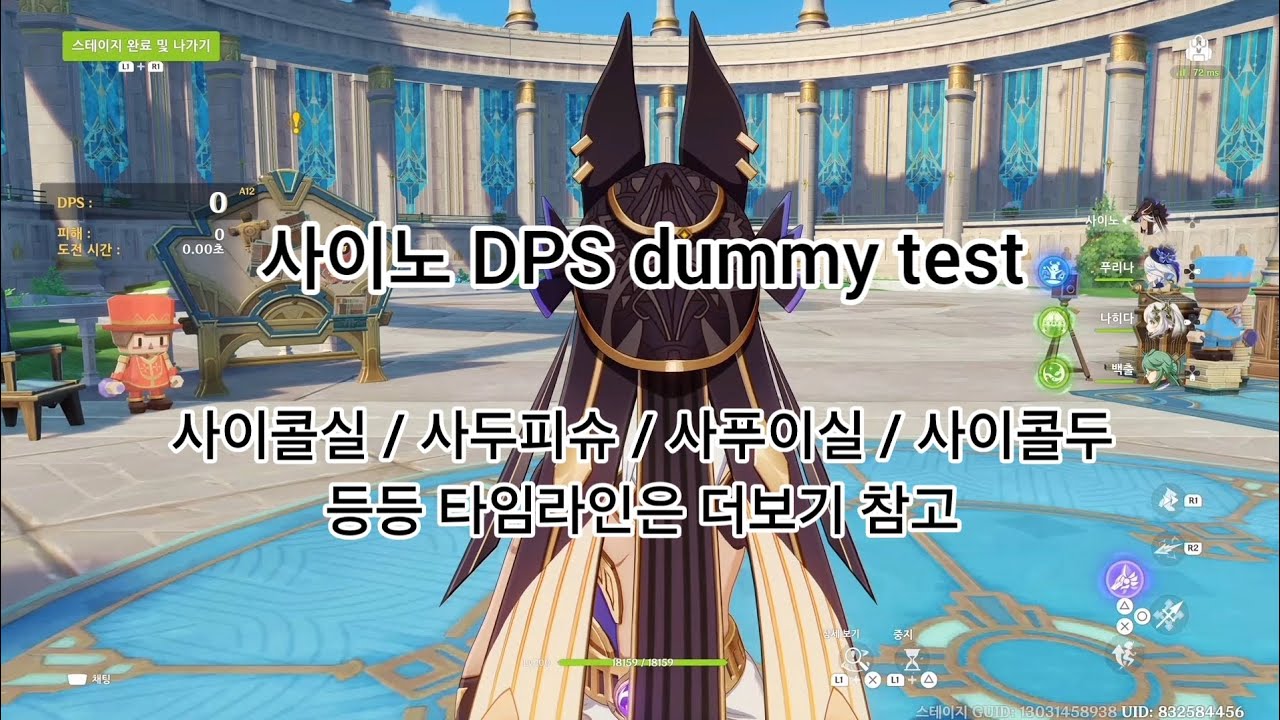 댕댕이 더미 dps 기록용
