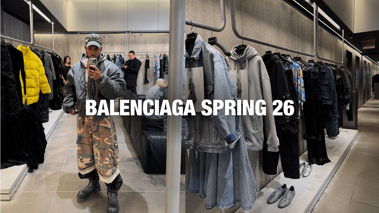 Balenciaga Spring 26 Collection Preview | Trunk Show NYC