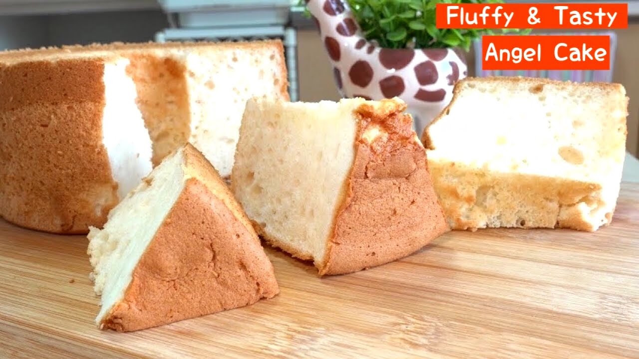 Pancake Flour Angel Cake  |Leftover egg whites recipe || Pancake flour egg whites chiffon cake