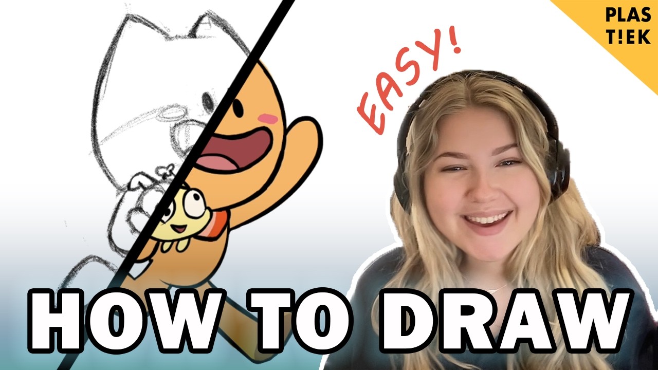 Beginners Practice: Drawing a Cute Character!