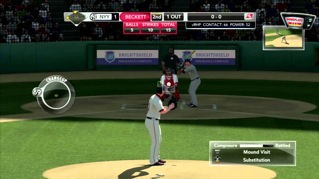 15 min z Major League Baseball 2K11 - PS3 gameplay z komentarzem by maxim