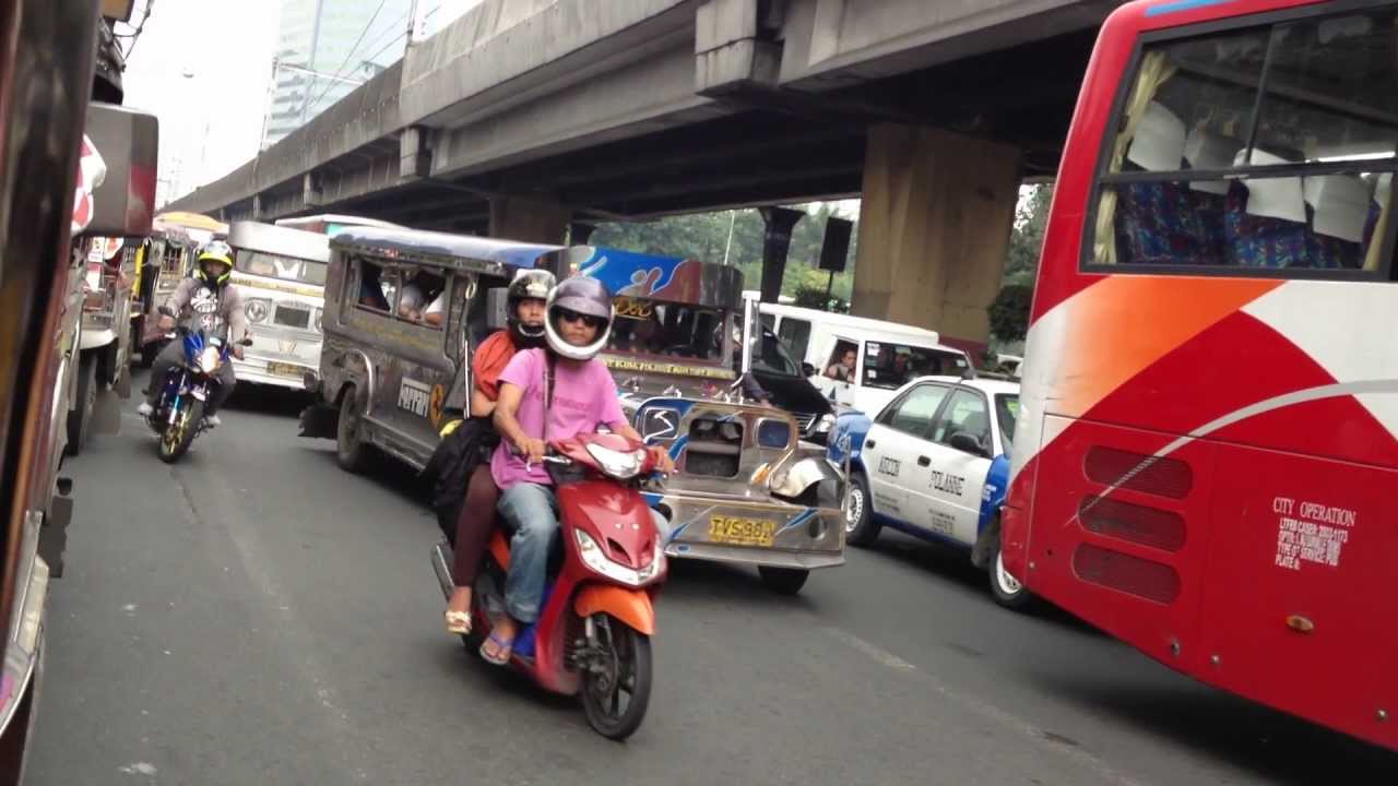 Jeepney Ride In Manila