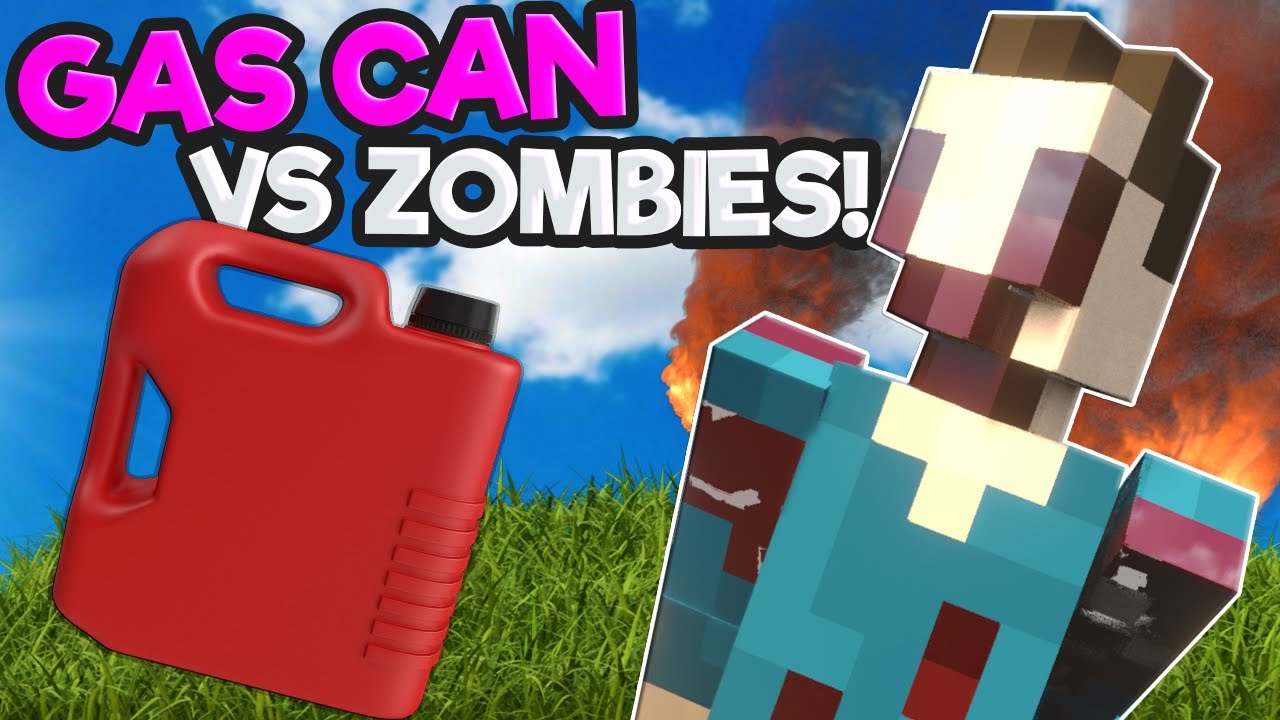 I Used a Gas Can to BURN Ragdoll Zombies in Teardown Mods!
