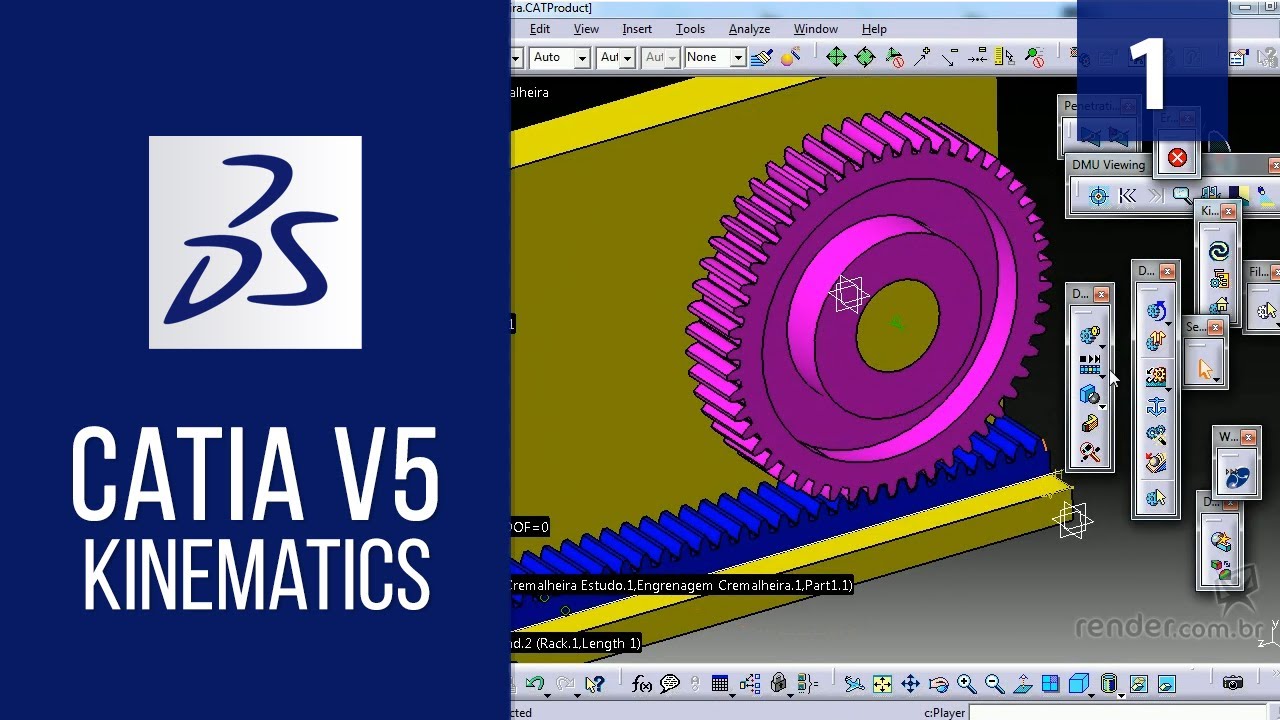 Apresentação do Curso | Catia V5 Kinematics